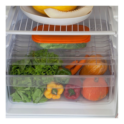Heladera Patrick HPK136 platino con freezer 300L 198V - 242V