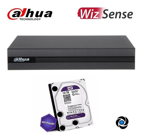 Imagen 1 de 9 de Dvr Xvr 8ch Dahua 1080p Ip Hd Cctv Hdmi Vga P2p + Disco 1tb