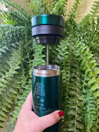 Termo Starbucks Prensa Francesa Cafetera Acero Inoxidable | Meses sin  intereses