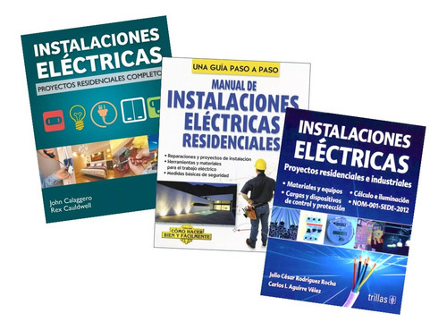 Pack Instalaciones Eléctricas Proyectos Residencial Trillas