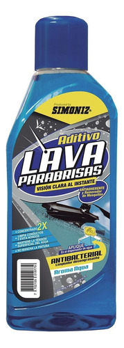 Liquido Lavaparabrisas Aditivo Limpiador Vidrio Simoniz