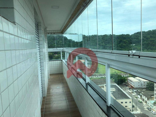 Imagem 10 de 20 de Apartamento Com 2 Dormitórios À Venda, 90 M² Por R$ 390.000,00 - Canto Do Forte - Praia Grande/sp - Ap3328
