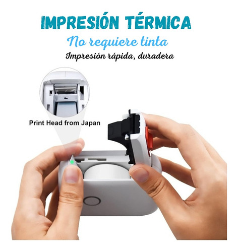 Impresora De Etiquetas Autoadhesivas Mini Retail Pocket Make