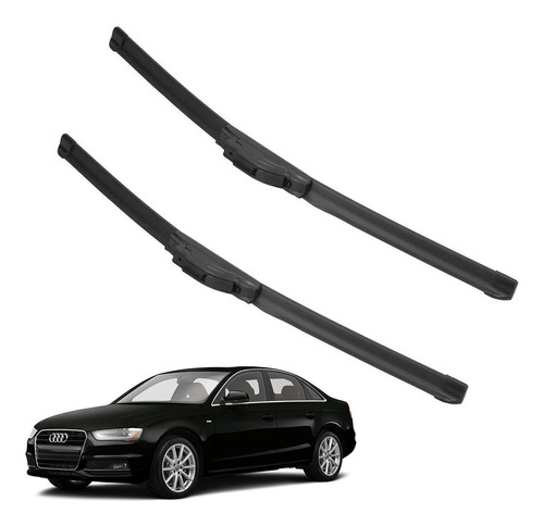 Kit 2 Escobillas Delanteras Flex Goma Audi A4 - 2007 A 2021