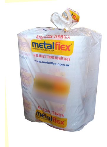 Imagen 3 de 10 de Combo* Aislación Térmica Para Chapa 4 X 5mm X 20m Aluminizad
