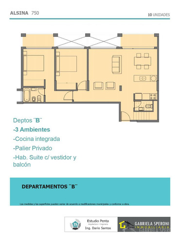 Departamento 2 Ambientes Venta Banfield