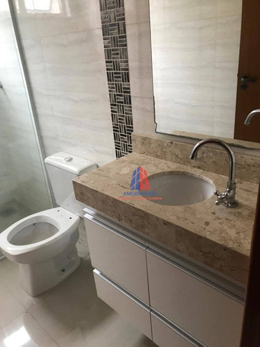 Imagem 13 de 16 de Apartamento Com 2 Dormitórios Para Alugar, 65 M² Por R$ 1.200,00/mês - Nova Americana - Americana/sp - Ap1568