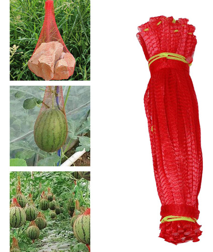 100 Bolsas De Red Colgantes Para Sandías, Reutilizables, Con
