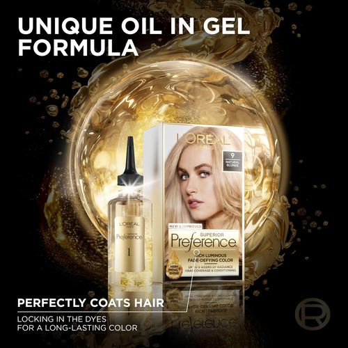 Tinte Para El Cabello L'oreal Paris Superior Preference 8.5