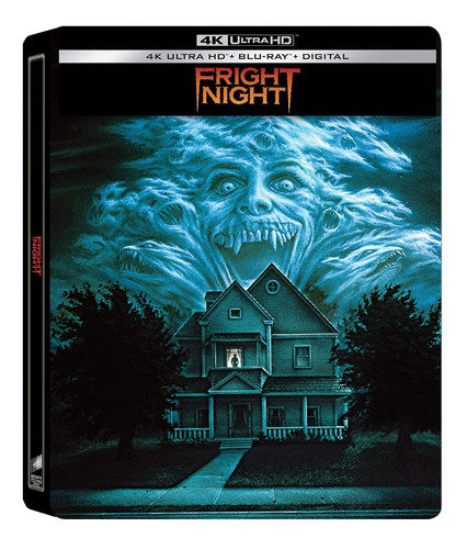 4k Uhd + Blu-ray Fright Night La Hora Del Espanto Steelbook