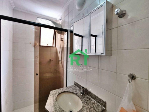 Imagem 16 de 22 de Apartamento À Venda Na Praia Das Astúrias, Sacada, 1 Dormitório Sendo 1 Suíte, 1 Vaga De Garagem, Astúrias, Guarujá/sp - Ap5369