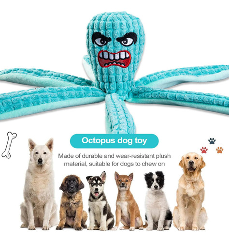 Juguete De Pulpo De Perro Juguete Para Perros Pulpo Plush To