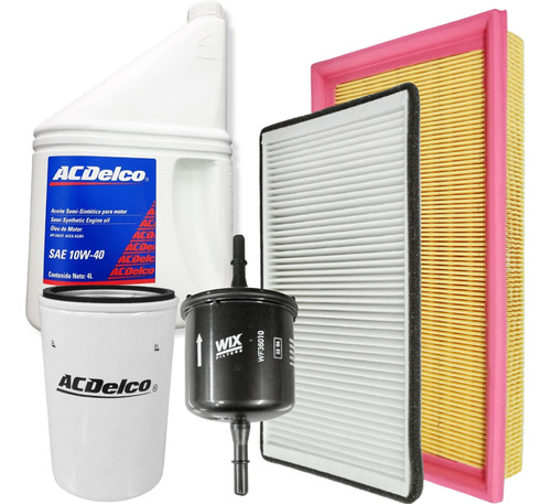 Juego Filtros + Aceite Gol Power 1.6 Acdelco