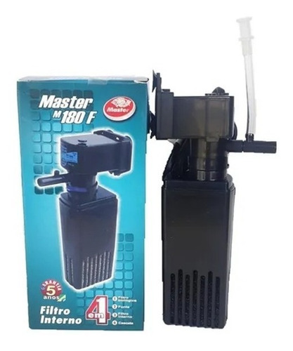 Filtro Para Aquario Interno Com Bomba Oxigenador 180 L/h
