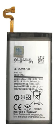 Bateria Compatível Com Galaxy S9 Plus Eb-bg965abe 