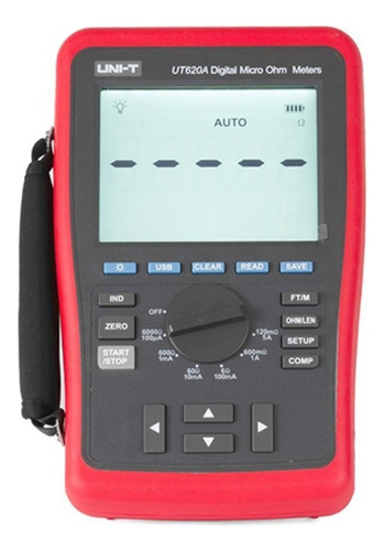 Medidor Digital De Alta Precisión 120miliohms-6kohms Ut620a