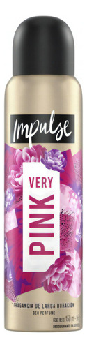 Impulse Very Pink Desodorante Aerosol X 150ml