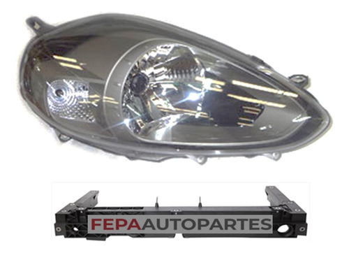 Optica Fiat Punto 13 / 18 Sporting Fondo Cromado