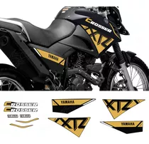 Kit Adesivos Tanque Moto Yamaha Crosser Xtz 150 2014/2022