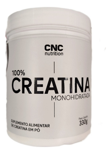 Creatina Monohidratada Pura 330g (110 Dosis) Cnc Nutrition 