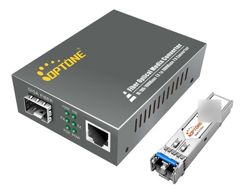 Optone Convertidor Medio Gigabit Puerto Incluido Sfp Lx Smf