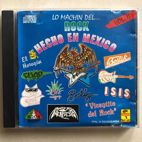 Lo Machin Del Rock Hecho En Mexico Cd Vol.2