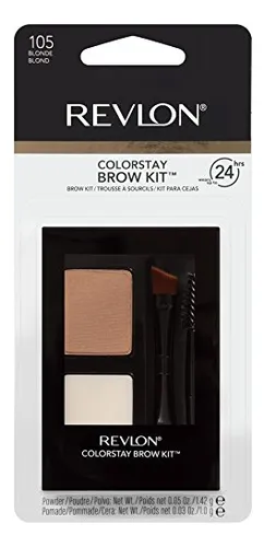 Revlon Colorstay Brow Kit, Incluye Polvos Para Cejas Long...
