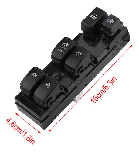 Botón De Control Maestro De Elevalunas Eléctrico Para 04-10