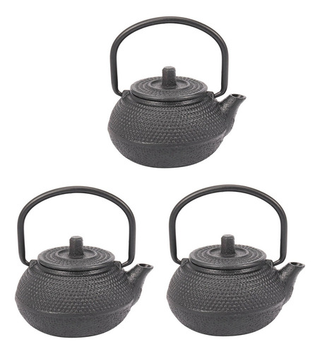 Tetera De Hierro Fundido De Estilo Japonés De 50 Ml Comes +