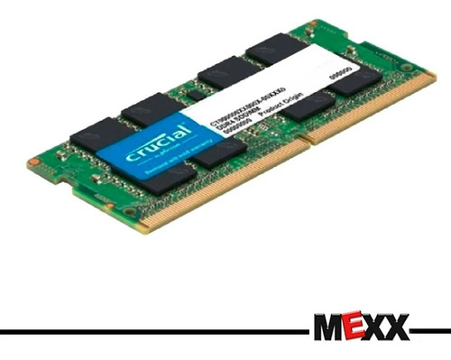 Memoria Sodimm 4gb Crucial Ddr4 2400mhz Mexx 1