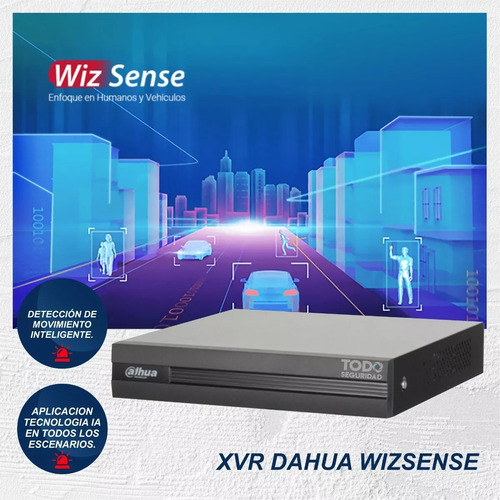 Imagen 4 de 9 de Kit Seguridad Dahua Cctv Dvr 4ch + 4 Camara 2mp 1080p+disco