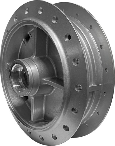 Par Roda Monaco Aero Slim Biz 100 13/15 110 125 Tambor Prata