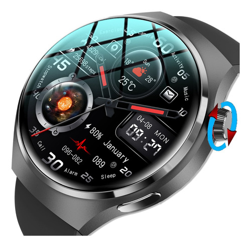 2023 Gt4 Pro Glucosa Bluetooth Call Nfc Relojes Inteligentes