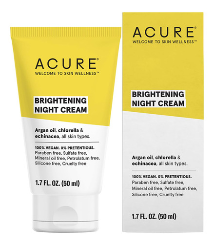 Acure Night Cream 1.7 Fl Oz