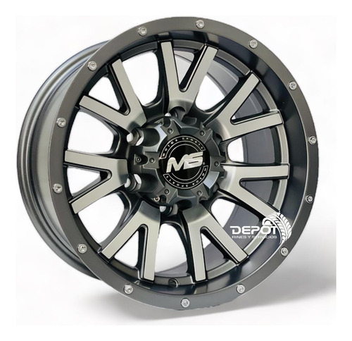 4 Rines 15x8 6-139 Deportivos Hilux Ranger Tacoma Nissan 