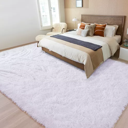Merelax - Tapete moderno grande afelpado para habitación, sala, habitación  de niños y guardería, tapete decorativo suave, cómodo y antideslizante para