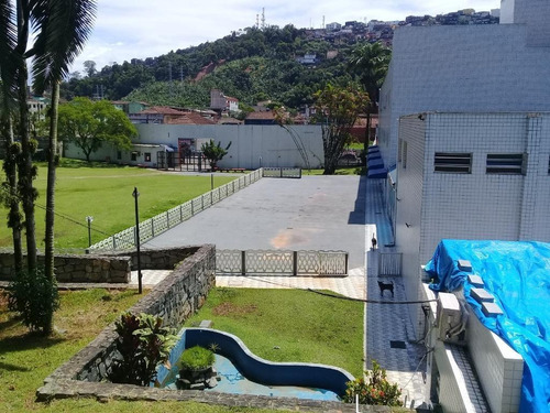 Kitnet Com 1 Dormitório Para Alugar, 34 M² Por R$ 1.000,00/mês - Morro De Nova Cintra - Santos/sp - Kn0211
