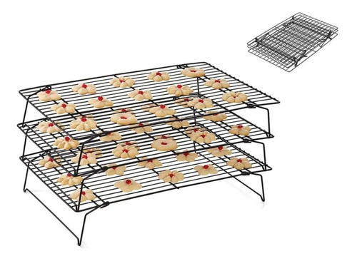 Rejilla Tres Niveles Para Enfriar Galletas, Respostería