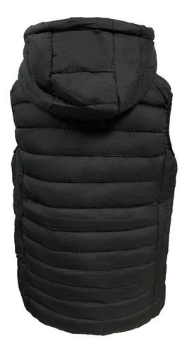 Imagen 2 de 5 de Chaleco Niño Greenlander Vpol8417 Gorro Desmontable Bolsas