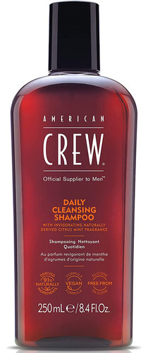Shampoo Para Hombre American Crew Daily Cleansing 250 Ml