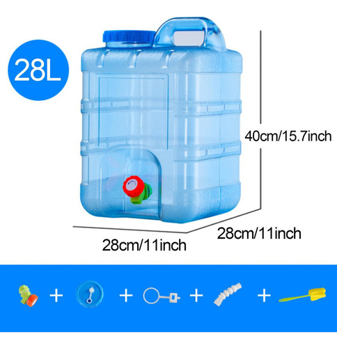 Contenedor De Agua Cubo De Agua Tanque De Agua 28 Litros