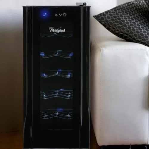 Cava De Vinos Whirlpool Wzc12a 12 Botellas Vertical 33 Lts