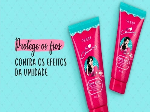 Creme Gloss Defrizante E Protetor Térmico Efeito Liso Cless