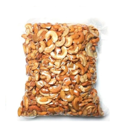 Castanha De Caju Torrada Banda 1kg - Com Sal Ou Sem Sal