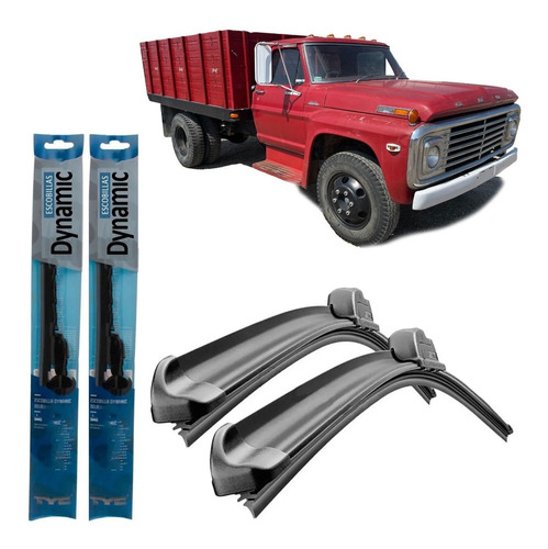 Juego Kit Escobillas Ford Camion 1967 1968 1969 1970 1971