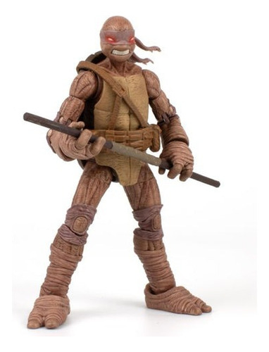 Teenage Mutant Ninja Turtles Pack 4 Figuras Tmnt Bst Axn