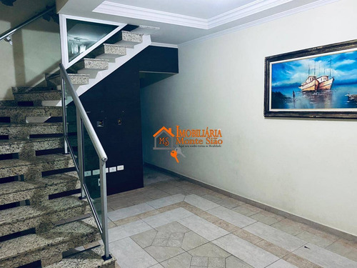 Imagem 1 de 28 de Sobrado Com 3 Dormitórios À Venda, 200 M² Por R$ 583.000,00 - Parque Continental - Guarulhos/sp - So0654