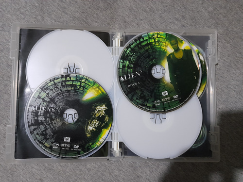 Película Dvd Alien Tetralogia Set De 9 Discos, Leer Descrip (Usado)