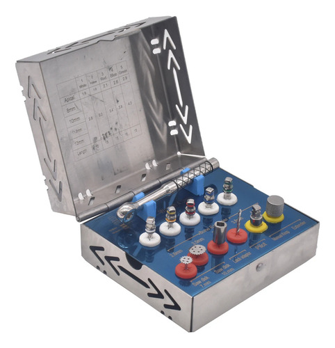 Kit Dental Trimmer, Implante Ósseo, Enxerto, Perfurador De T