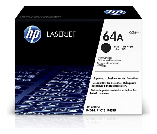 Toner Para Impresoras Laserjet Negro Cc364a 64a